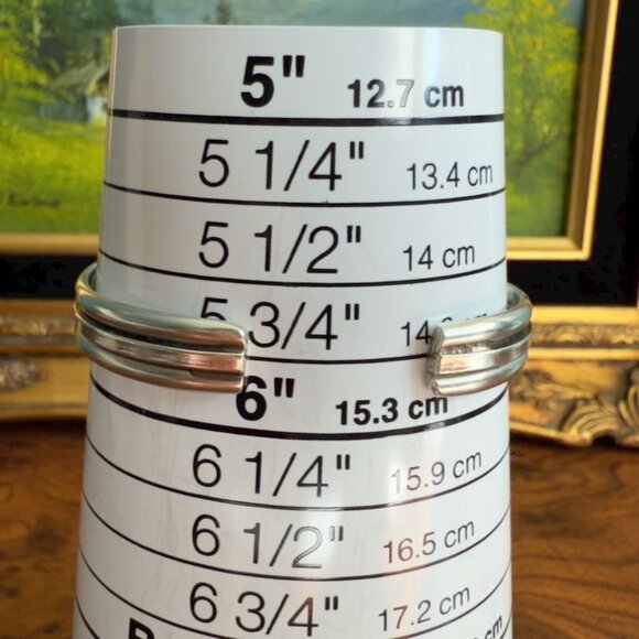 Vintage Navajo Sterling Silver Cuff Bracelet Stamped "Sterling Tahe" 5-3/4" Lady - Picture 9 of 10